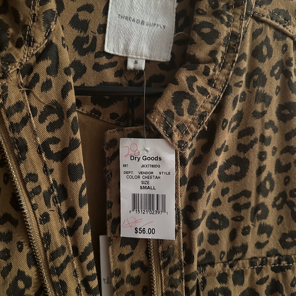 Cheetah jacket - Picture 2 of 3